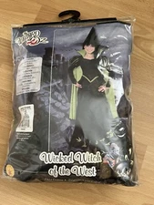 Wizard of Oz Wicked Witch of the West Child's Costume Size LARGE 12-14