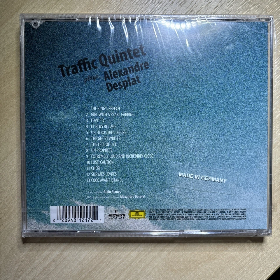 Traffic quintet Plays Alexandra Desplat CD - Image 2 of 2
