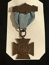 1886 *POST GUERRA CIVIL* ~CUERPO DE SOCORRO DE LA MUJER (J. V. PRESIDENTE) MEDALLA CINTA AZUL