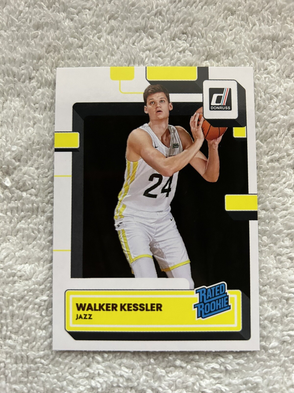 Walker Kessler 2022-23 Donruss Rated Rookie #222 Base Set Utah Jazz
