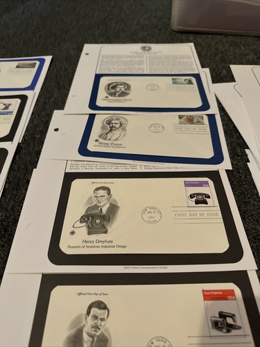 (72+) 2011 First Day Covers- Postal Commemorative Society PCS US Stamps Panels - Picture 6 of 10