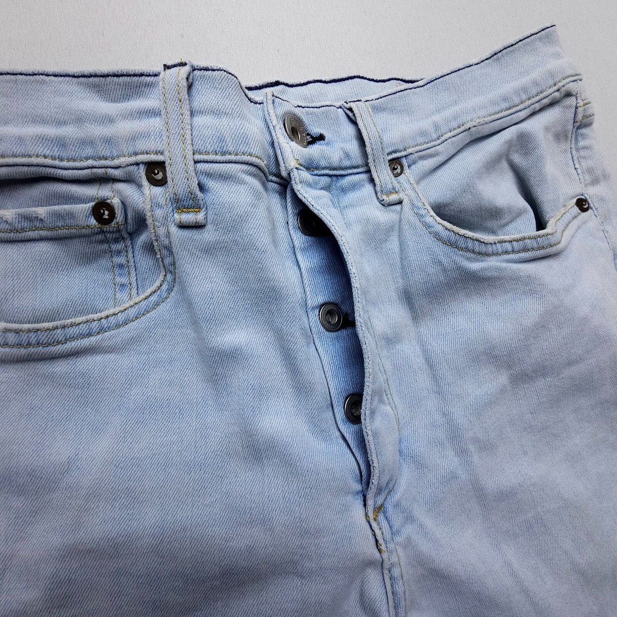 Rag & Bone Fit 2 Slim Leg Jeans Mens 31 Light Wash *Distressed 