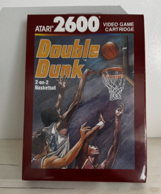Atari 2600 Double Dunk Game Cartridge *Original versiegelt OVP Sealed US Version