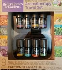 Better Homes & Gardens 100% Pure Essential Oils 9 Piece Travel Set