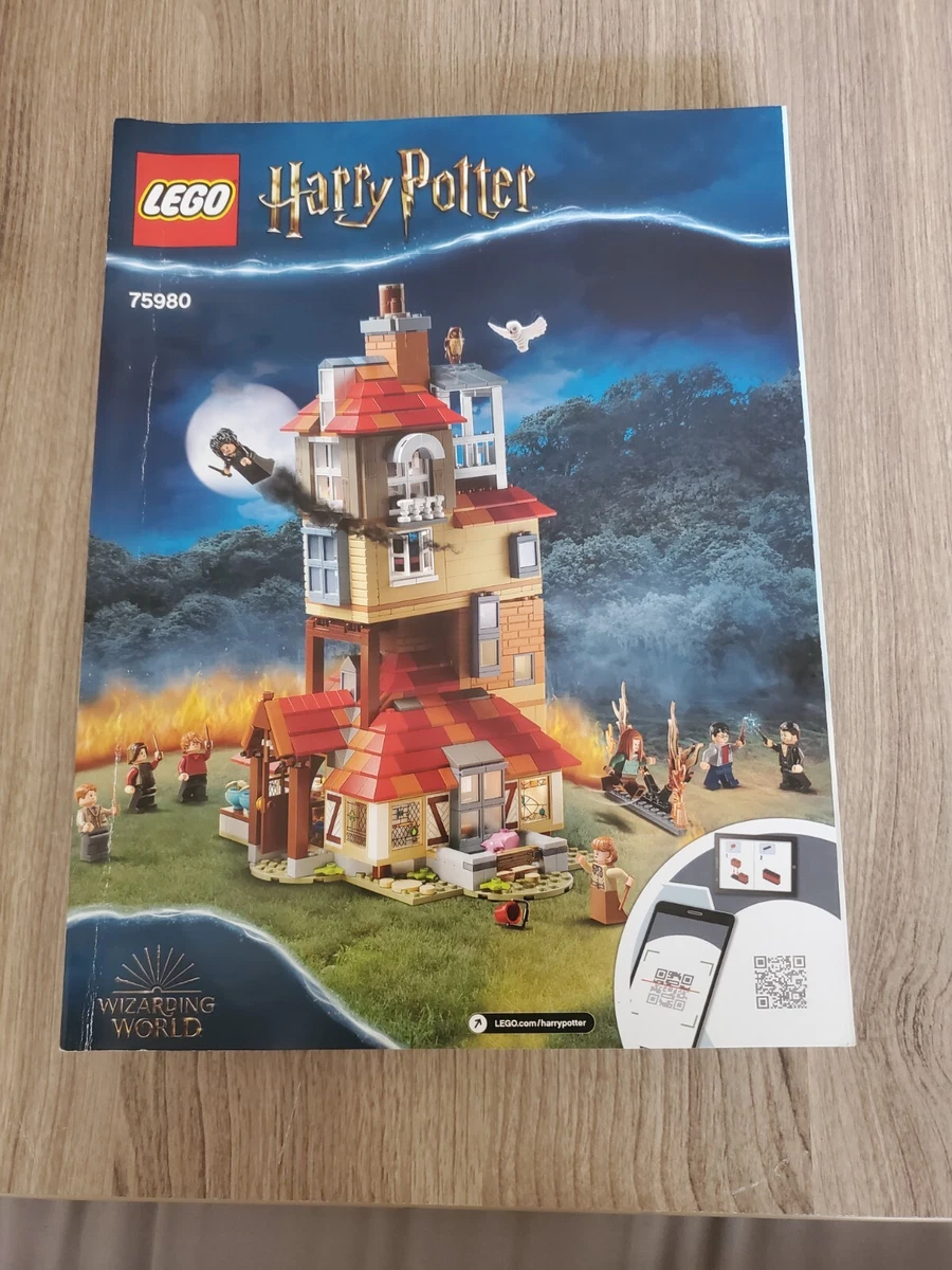 Lego Harry Potter 75980 Attack on the Burrow Instruction Manual
