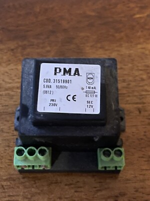 PM, 230VAC auf 12VAC Trafo, 5,6VA, COD 31519901