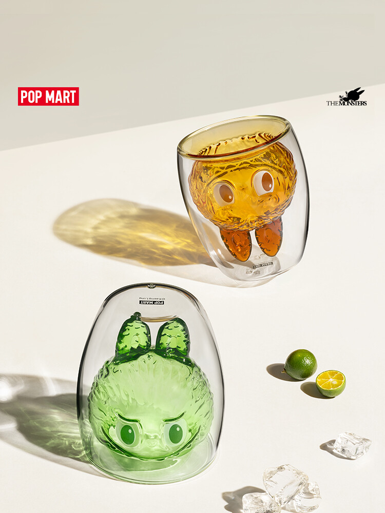 その他 POP MART THE MONSTERS Cheers!WARM HEART POP NOW:THE MONSTERS-CHEERS ! SERIES-Double-walled Glass