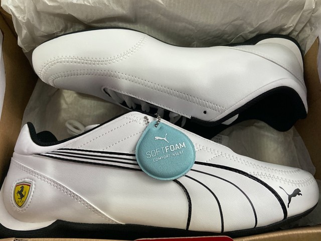 puma future kart cat white