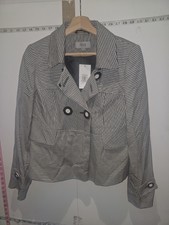 M&s Per Una Size 10 Womens Coat Jacket Multicoloured Bmwt Express Shipping