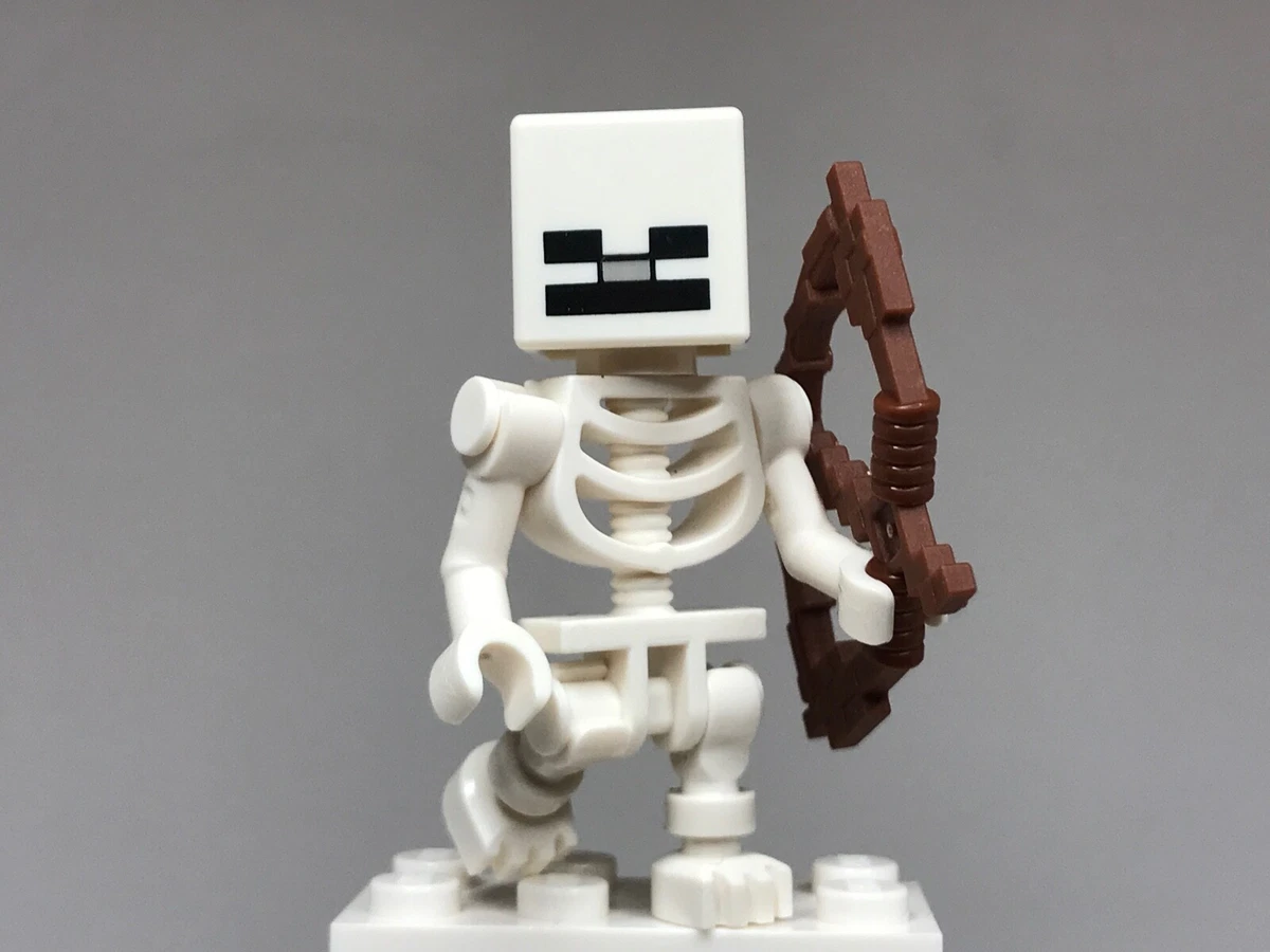 Lego minecraft skeleton 2025 minifigure