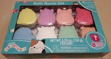 NEW Squishmallows Bath Bomb Set - Multicolor 8 Scents Original NIB