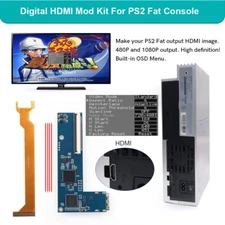 PS2 Fat Digital HDMI Kit Digital to Digital HDMI Mod Kit For PS2 Fat Console