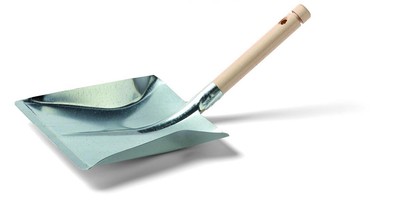 Handschaufel Kehrschaufel Streuschaufel Streugutschaufel Scoop metal 22,5x22cm