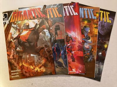 Gigantic #1-5 (2008) Very Good Condition