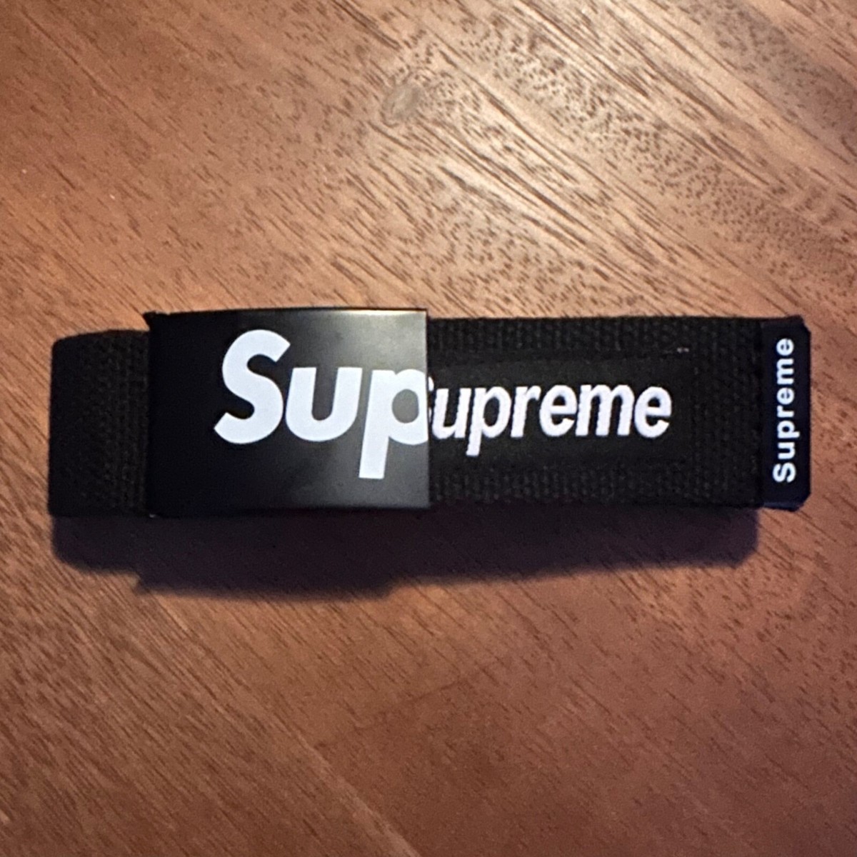 🆂 SUPREME Unisex Web Belt Metal Buckle (Black) • Limited 🆂 SUPREME Unisex Web Belt Metal Buckle (Black) • Limited