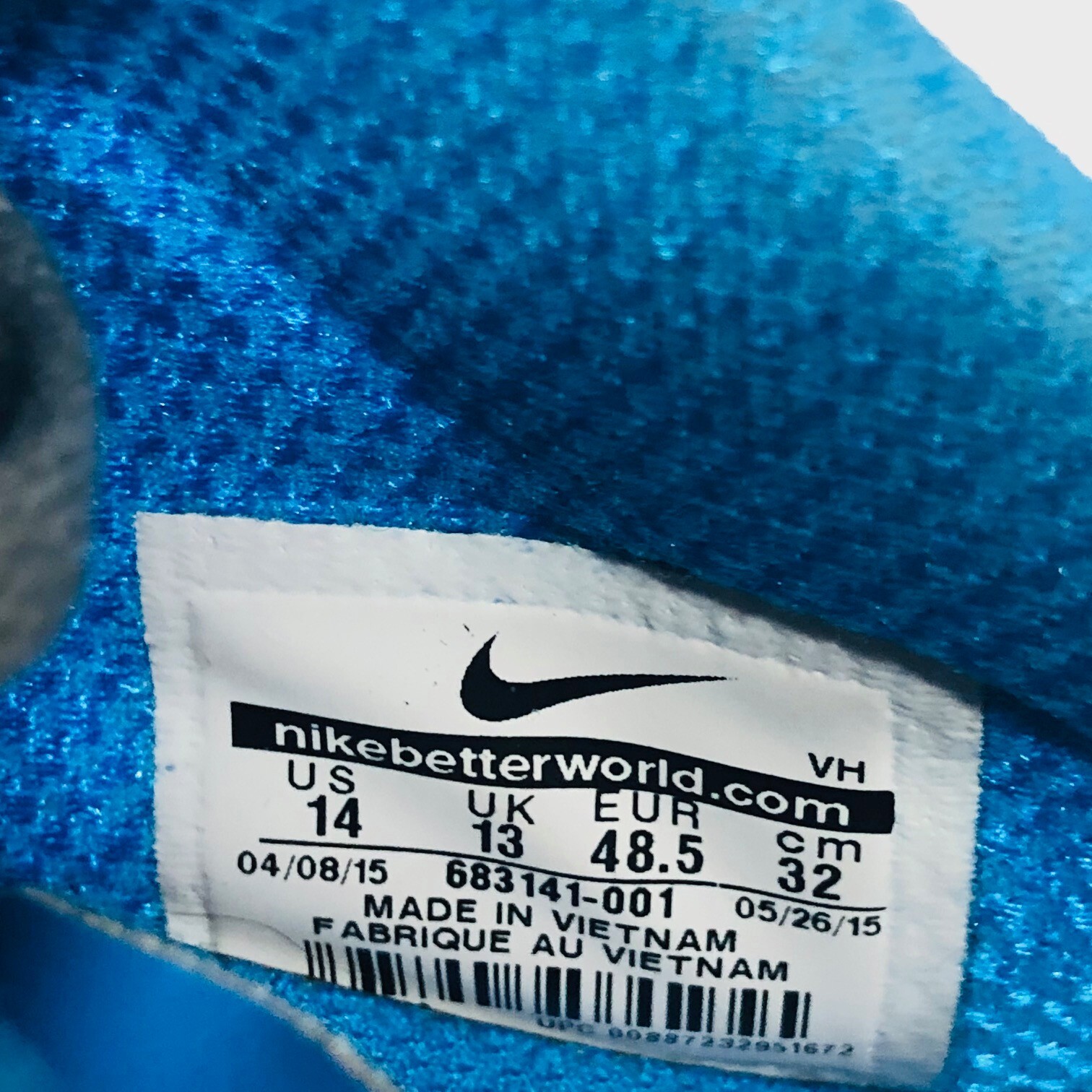 Nike Men's 14 Lite Trainer Running Sneakers Shoes Blue Gray thumbnail 10