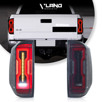 SMOKE LED Tail Lights For TOYOTA Tundra 2014-2020 Rear Brake Lamps W/ Animation