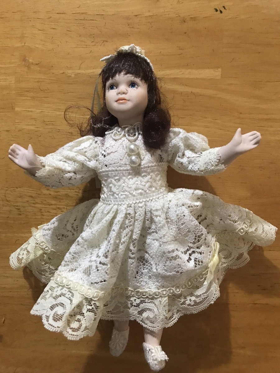 1950年代頃 ヴィンテージ アルカトラズ ソルト＆ペッパー ドール人形 Vintage Collectible 1950-1970 9” Porcelain/bisque Doll W