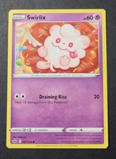 Pokemon Chilling Reign Swirlix Common Card 067/198 NM