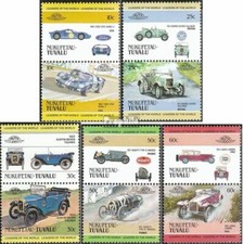 tuvalu-Nukufetau 1-10 Couples (complète.Edition.) neuf avec gomme originale 1984