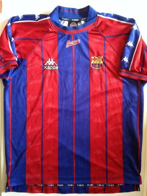 MAILLOT JERSEY KAPPA BARCA - FC BARCELONE SAISON 1997/98 N°9