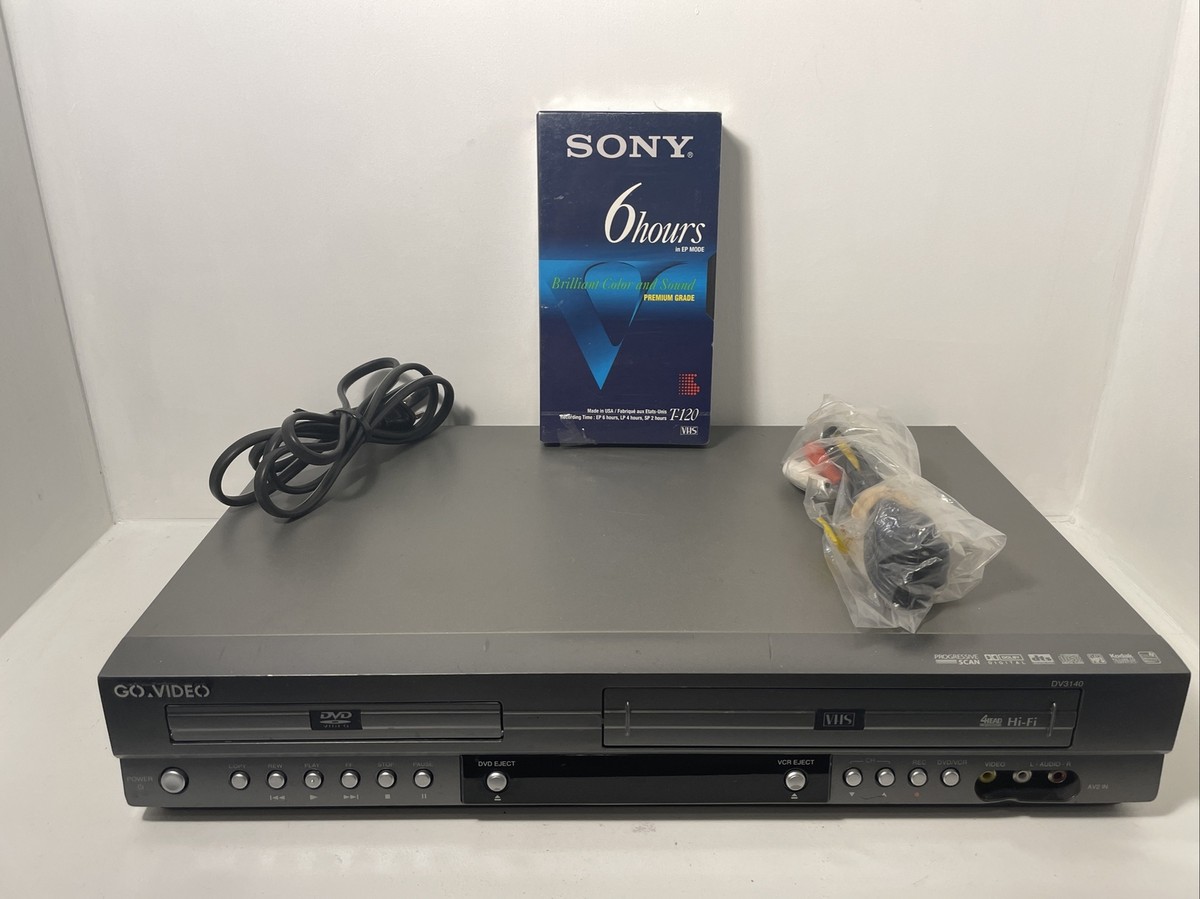 Go Video DV2130 VCR DVD Combo Recorder Player Hi-Fi Does Not Copy