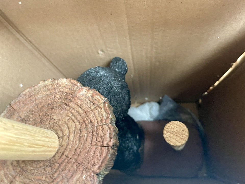 Stinky bear toilet paper holder eBay