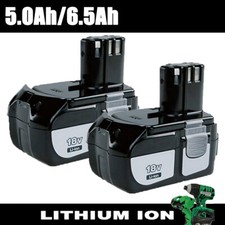 1-4X 18V For HITACHI 6.5ah/ 5.0ah Li-ion EBM1830 Battery BCL1815 BCL1830 BCL1840