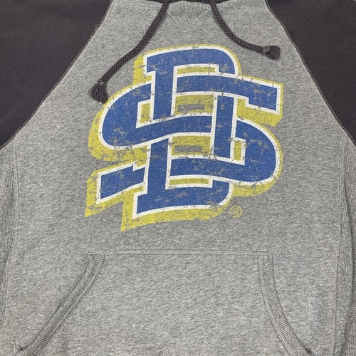 Sudadera con Capucha Azul 84 Weary Wil South Dakota State Jackrabbits Talla M ¡USADA EN EXCELENTE ESTADO! - Imagen 2 de 10