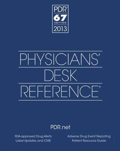 Physicians' Desk Reference 2013 by Physicians Desk Reference: Used