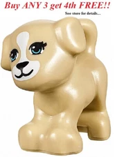 ☀️NEW LEGO Minifigure Mini Figure Minifig Animal Pet Zoo Dog Standing Puppy 