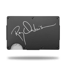Custom Laser Engraved Wallet - ROY ORBISON SIG - GREAT GIFT WALLET