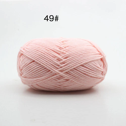 62 Colors Milk Cotton Skeins Hand Knitting Wool Baby Crochet Chunky Yarn 50g - Picture 72 of 87