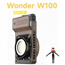 COLBOR W100 100W Handheld Pocket Led Video Light Bi-Color 2600K-6500K Fill Light