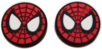 **NEW** TWO (2) "SPIDERMAN" TENNIS RACQUET SILICONE VIBRATION DAMPENERS