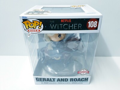 Funko Pop! The Witcher GERALT AND ROACH #108 SPECIAL EDITION 