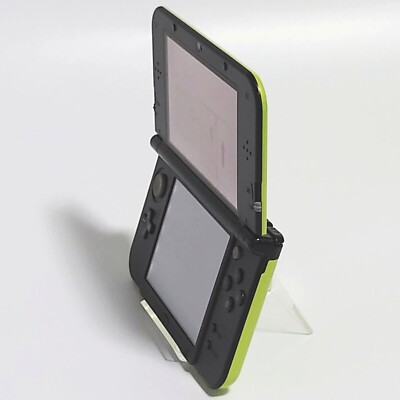 New Nintendo 3DS XL LL Console w/Box Adapter Pink White Lime New Nintendo 3DS XL LL Console w/Box Adapter Pink White Lime