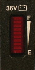 Curtis Vertical 36 Volt Digital State of Charge Meter Indicator Universal