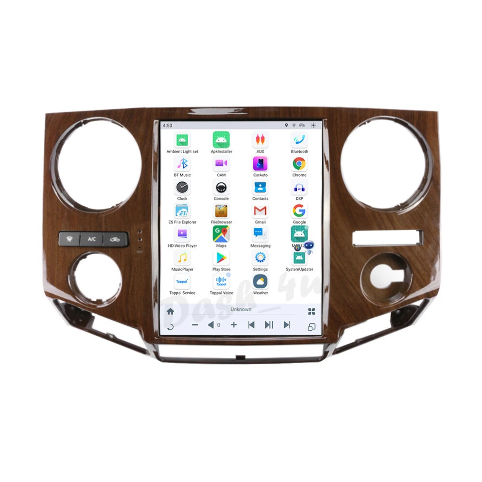 12.1" Android 13.0 Tesla Vertical Screen GPS Radio for Ford F450 F650 2009-2014 Foto 3 de 4