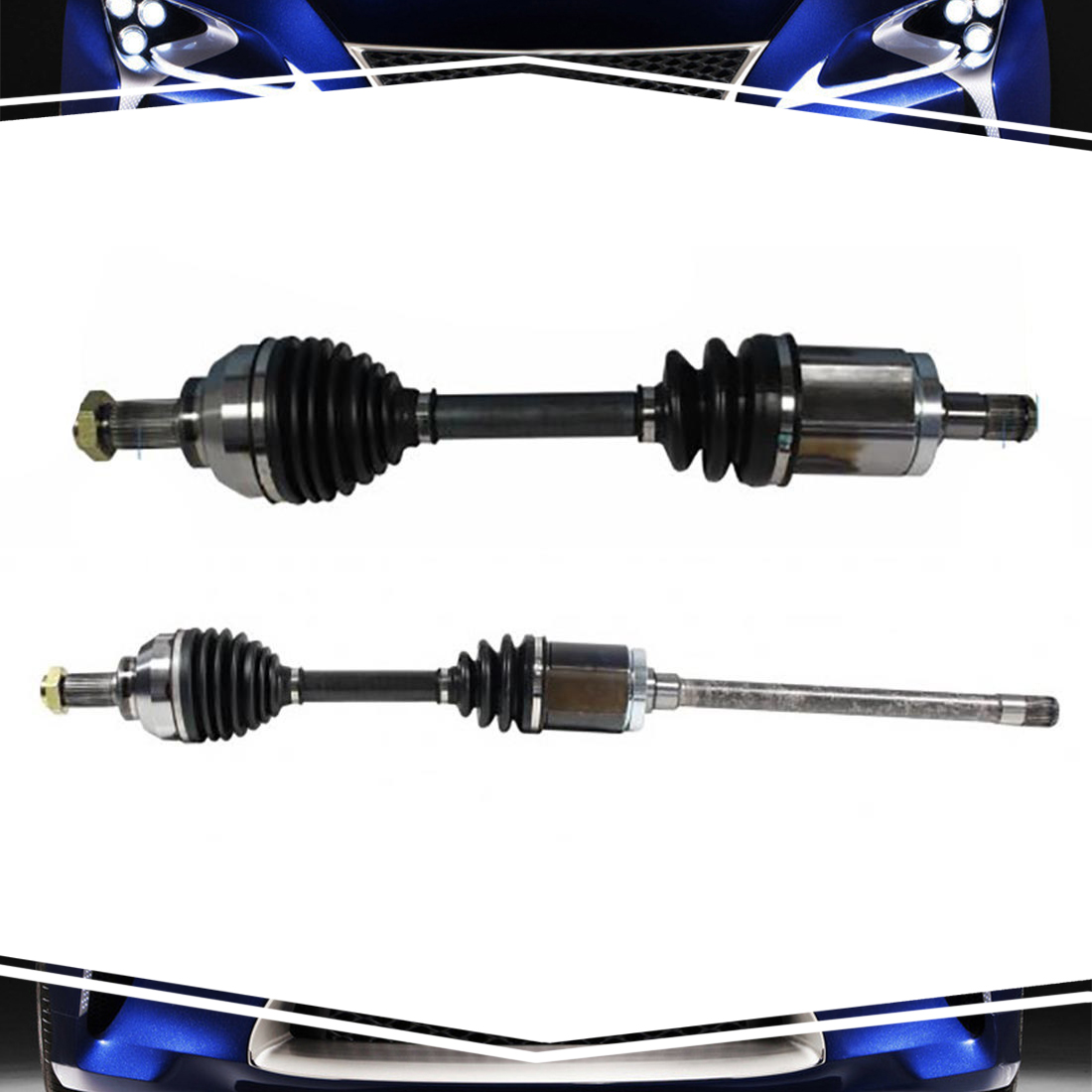 Front Driver Passenger Side CV Axle Joint Shaft Fits BMW 325xi 2.5L
