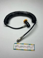 Paintball Remote Line Compressed Air Coil Hose Quick Disconnect Black AS SHOWN