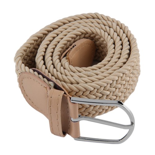 Men's Casual Woven Braided Stretch Elastic Belt Waistband Waist Strap PY - Picture 8 of 19