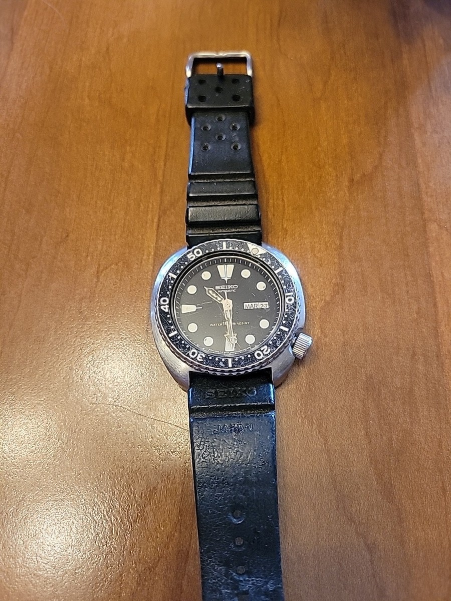ジャンク品　SEIKO 6309-7049 Circa 3/1980 Seiko 6309-7049 Suwa Dial “TURTLE” Case 150m
