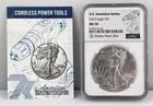 2023 $1 American Silver Eagle NGC MS70 US Invention Series Cordless Power Tools
