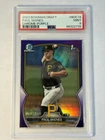 2023 Bowman Draft Chrome Paul Skenes #BDC-14 Purple Refractor /250 PSA 9