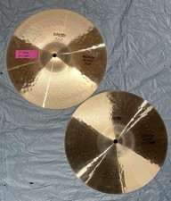 Paiste 505 13" Medium Hi-Hat Cymbals Vintage Cymbal