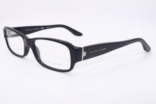 NEW RALPH LAUREN RL6121B 5001 BLACK STUDDED AUTHENTIC EYEGLASSES 52-16