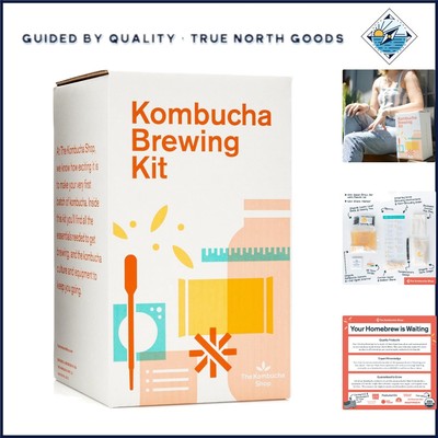 Home Brewing Kombucha Kit with Expert Instructions and Quality Brewing Equipment
