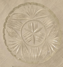 Kleiner Teller / Schale / Schüssel - Glas - Ø 14 cm - H. 3 cm  (#40/11)