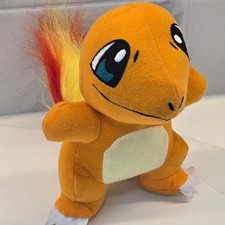 Nintendo Creatures Pok&eacute;mon 6 in plush charmander officially licensed used